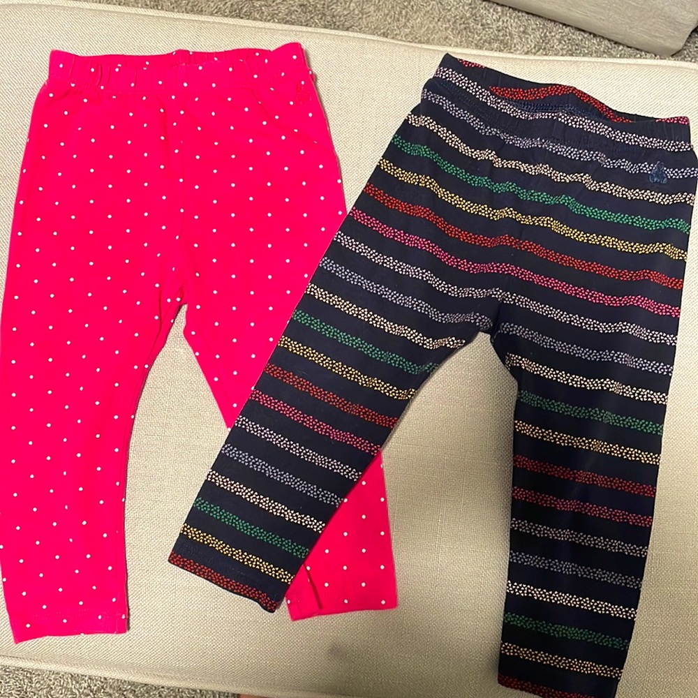 Baby Gap Girls Leggings - Size 12-18m